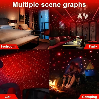 𝗕𝘂𝘆 𝟭 𝗚𝗲𝘁 𝟭 𝗙𝗿𝗲𝗲 LuxuryLight™ | USB Car Roof Star Light Mini Projector